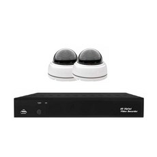 나다텔 400만화소 녹화기 실내 돔 적외선카메라 2개 CCTV세트 AP-0405R, AP-0405R(1TB)+UTC-400DR(2개)세트