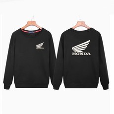 HONDA 혼다 긴팔 맨투맨 모터사이클 레이싱 라이더 정비복 오토바이 외제차 로고 후드티, 혼다심플로고긴팔(타입-2번)/레드