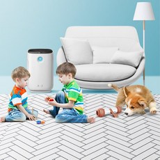 아기방 국산고급 논슬립 시공 놀이방매트 2M 층간소음매트 장판 방음 PVC매트 쿠션, 헤링본화이트 화이트