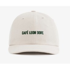 에임레온도르 카페 레온 도르 햇 모자 크림 Café Leon Dore Hat