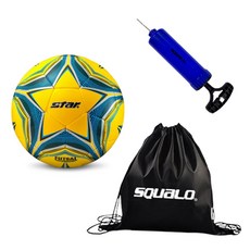 스타 풋살공 게임용(매치) FB524-05 4호, FB524-05 + SQUALO 공가방 & 펌프