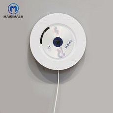 무지스타일 벽걸이 시디플레이어 블루투스 CD 씨디 플레이어, AC