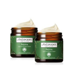앤티퍼디 리조이스 라이트 페이셜 모이스처라이저 60ml 2개 ANTIPODES REJOICE LIGHT FACIAL DAY CREAM