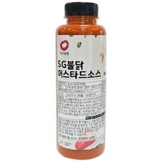 [소비기한 임박 파격 할인] 푸드공방 소스공방 SG불닭머스타드(440g), 440g, 1개