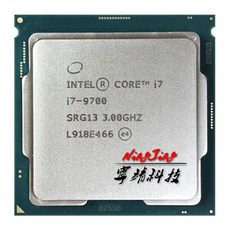 CPU 교체 호환 인텔 코어 i79700 i7 9700 30 GHz 중고 8 스레드 12M 65W LGA 1151 - i79700