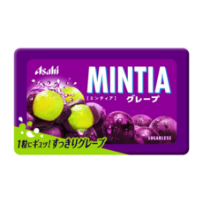 일본 Asahi Mintia Grape 아사히 민티아 포도 맛 16g 50개입 10팩, 10개