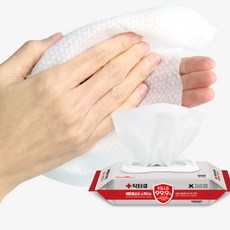 에탄올 80% 살균 소독티슈 대용량 (60매x20팩) 요양원 병원 청소 위생, 20세트