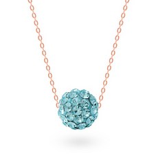 14k아쿠아마린목걸이