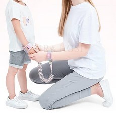 kirahosi 아동 미아방지 분실방지 어린이 안전줄 아기 미아방지끈 안전 손고리 커플 여행 49 M +덧신 증정 E5o5eyf, 블루2.5m