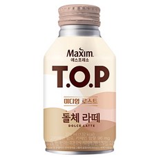 맥심 티오피 미디엄로스트 돌체라떼, 275ml, 1개입, 24개