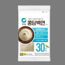 청정원 두부로 만든 콩단백면 면사리 150g x 8개 담백면 맛있는