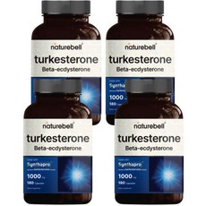  네이처벨 투르케스테론 엑디스테론 1000mg 180캡슐 4개, 180정 
