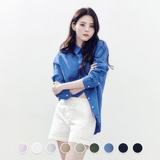 지오다노 여 여름 면 버뮤다 반바지 404501 183255