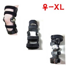 돈조이 브레이스 우 XL 무릎보조기 십자인대 보호대 의료용 남성용 무릅, 1개