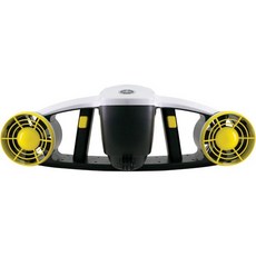 야마하 씨윙2 수중스쿠터 워터스쿠터 추진기 프리다이빙 스킨스쿠버, White/Yellow