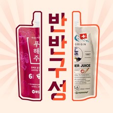 반반주스 푸닥 해톡주스 X 벤나주스 100ml 30팩, 100ml/30팩