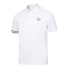 [타이틀리스트] 골프반팔티 CQK TKPMS2233-01 BALL EMBLEM POLO SHIRT WHITE - 타이틀리스트티셔츠