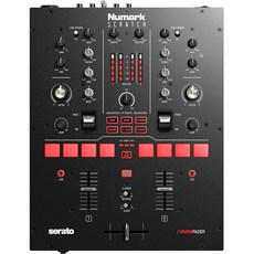 Numark 스크래치 | Serato DJ Pro 용 2 채널 DJ 스크래치 믹서 (포함) Innofader Crossfader DVS 라이센스 6 개의 Direct Ac, 단일옵션