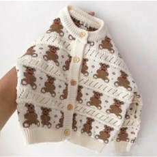 유아가을가디건