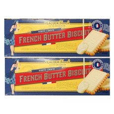 피코크 화이트초코프렌치 버터비스킷 150g, 2개