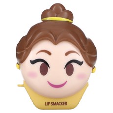 Lip Smacker Disney Emoji 립 밤 Belle #LastRosePetal 0.26 oz (7.4 g) 2팩