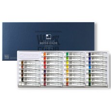 [신한]수채화물감세트 7.5mlx30색, [6304990]30색, 단품, 세트:[6304990]30색