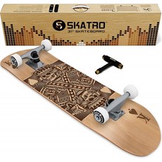 Skatro - Pro Skateboard 31" 전체 스케이트보드.