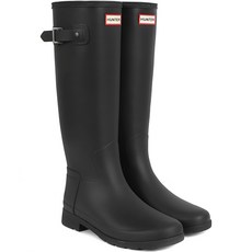 헌터 [정품] W 리파인드 톨 레인부츠 블랙 (WFT2200RMA-BLK)