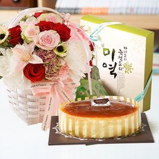 YBD 뚜레쥬르 치즈케이크+레드마린+미역A 꽃배달 선물