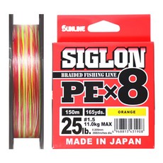 [털보낚시]선라인 시그론 PEx8 200m - SIGLON, 1.7 (30LB)_MULTI COLOR