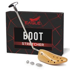 Eagle 프리미엄 프로페셔널 부츠 너비 스트레처 넓은 발 남성 및 여성용 조절 가능한 브라운. 106775