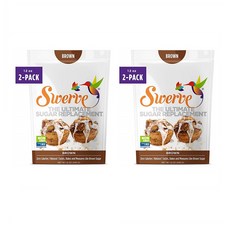 Swerve Sweetener Brown Bundle 스워브 스위트너 브라운 번들 12oz(340g) 4팩, 340g, 4개