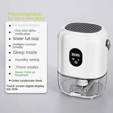 Xiaomi 새로운 공기 제습기 홈 침묵 침실 지하실 방습 제습기 흡수기 건조기 제습기, 03 Upgraded version_02 미국 플러그