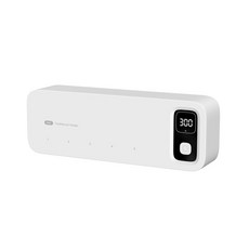 인센스홀더 도자기 향꽂이 콘 받침대 UV 칫솔 살균기 빠른 건조 벽걸이 형 홀더 욕실용 LED 디스플레이, 02 White, 02 White