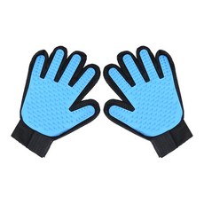 반려동물 그루밍 장갑 강아지 고양이 털제거브러시 빗 목욕 청소, 1개, 6.Lightblue