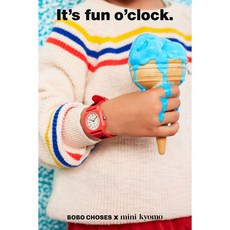 [MINI KYOMO] 보보쇼즈X미니쿄모 콜라보 아동시계 (3 COLOR)