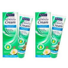 뷰티포뮬라 쉐어버터 제모크림 듀오세트, 110ml, 2개