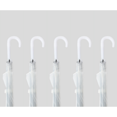 아셀 투명 비닐우산 5개세트