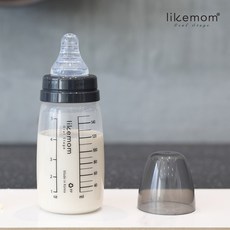 라이크맘 신생아용 PP 젖병 150ml (그레이)_단품, 1개, 그레이색