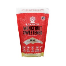 Lakanto 라칸토 몽크푸르트 브라운 Brown 에리스리톨 설탕 대체 800g, 1개