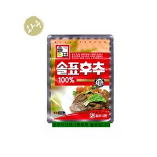 솔표 후추 200g 후춧가루 후추분 흑후추분 순후추, 1개