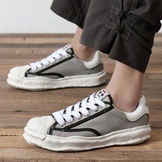 mmy 용해 신발 남성과 여성 캔버스 신발 Mihara Kangyu 쉘 헤드 신발 Yu Wenle 동일한 2021 새로운 유행 신발