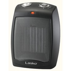 Lasko 세라믹 조절 식 온도 조절기 탁상 형 또는 책상 아래 히터 블랙 CD09250, 단일옵션