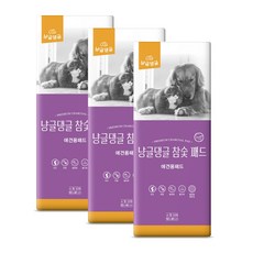 냥글댕글 미끄럼 방지 논슬립 국산 참숯 애견 배변패드, 150매, 150매