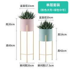 박세리화분 슬릿분 황금 스탠드 핑크 민트 코스트코화분 키큰화분 모두의가든, 싱글 레이어 미디엄 그린 라지 핑크 컬렉션
