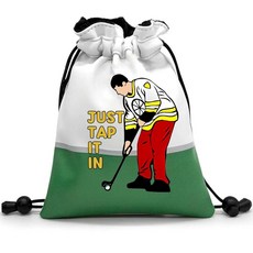 Golf Valuables 파우치 조임끈이 있는 골프 파우치 백 티 백 가죽 골프공 가방 남성용 여성용 - 타이틀리스트볼파우치