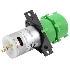 점성 비점성 액체 어류용 도징 펌프 더블 헤드 연동 미니 듀얼 물 순환 1x3mm DC 12V, [01] 12V, 1개