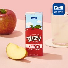 매일유업 피크닉 제로 사과, 200ml, 12개