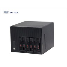 [국내배송]SKY NAS-06베이 사무실 가정용 서버랙 서버호환 네트워크 스토리지 Mini ITX 2.5 3.5인치 hotswap HDD (대량주문 가능)