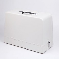 가정용 재봉틀 슈트케이스 옛날식 테이블식 전용 수납, PVE 상자(받침대 + 뚜껑)